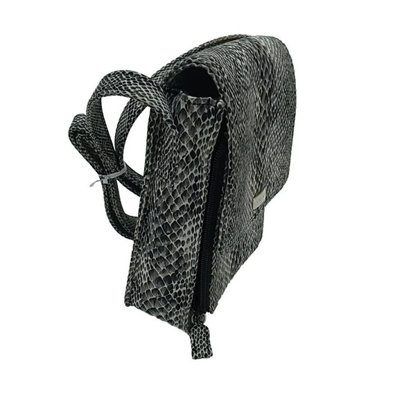 Nine West Faux Python Snake Print Small Crossbody Purse - Picture 4 of 13